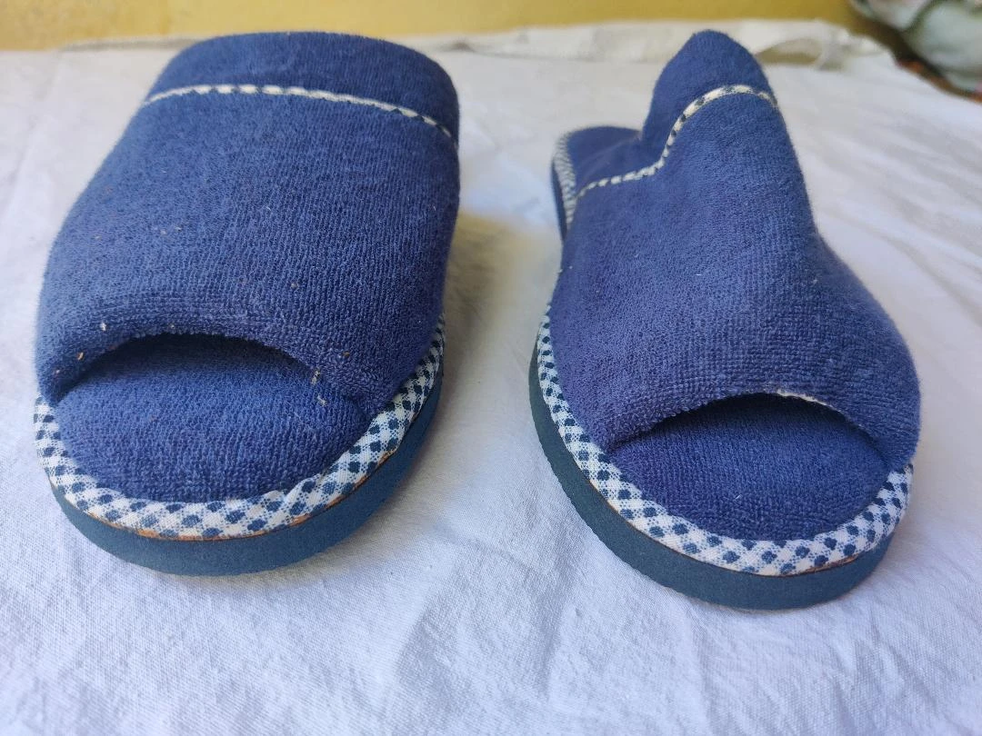 Pantufas-Mulas abertas na frente em esponja Marine tamanho 40- novas – photo 10